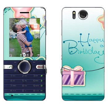   «Happy birthday»   Sony Ericsson S312