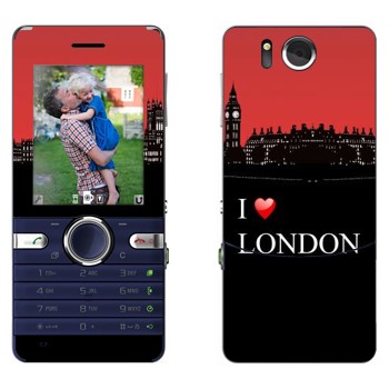   «I love London»   Sony Ericsson S312
