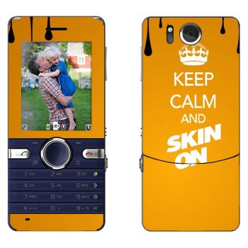   «Keep calm and Skinon»   Sony Ericsson S312