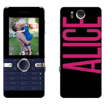  «Alice»   Sony Ericsson S312