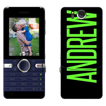   «Andrew»   Sony Ericsson S312