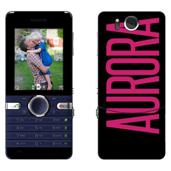   «Aurora»   Sony Ericsson S312