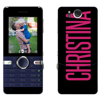   «Christina»   Sony Ericsson S312