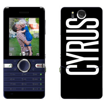   «Cyrus»   Sony Ericsson S312