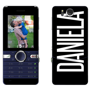   «Daniela»   Sony Ericsson S312