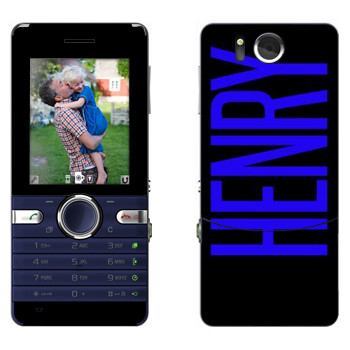   «Henry»   Sony Ericsson S312