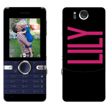   «Lily»   Sony Ericsson S312
