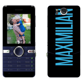   «Maximilian»   Sony Ericsson S312