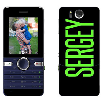   «Sergey»   Sony Ericsson S312