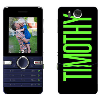   «Timothy»   Sony Ericsson S312