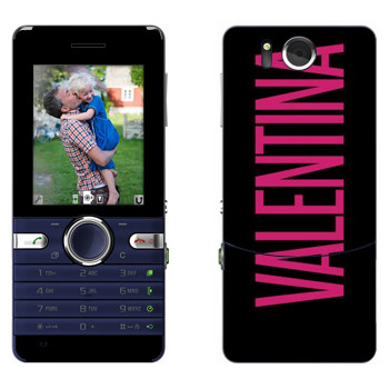   «Valentina»   Sony Ericsson S312