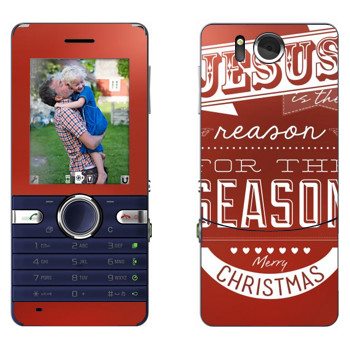   «Jesus is the reason for the season»   Sony Ericsson S312
