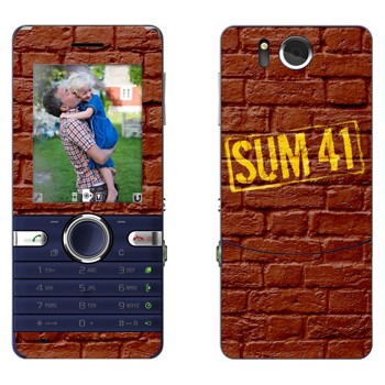   «- Sum 41»   Sony Ericsson S312