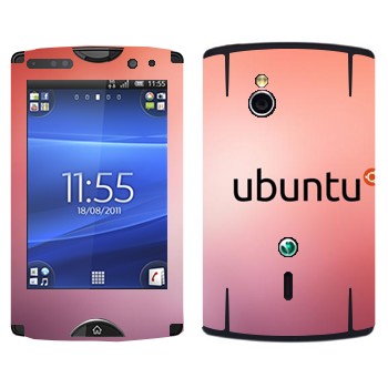   «Ubuntu»   Sony Ericsson SK17i Xperia Mini Pro