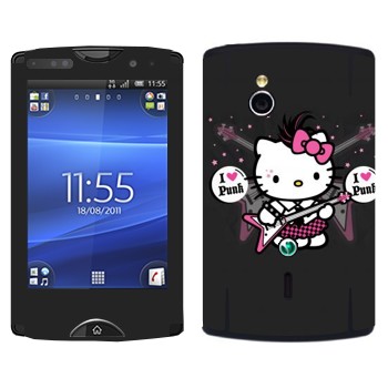   «Kitty - I love punk»   Sony Ericsson SK17i Xperia Mini Pro
