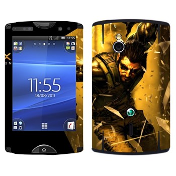   «Adam Jensen - Deus Ex»   Sony Ericsson SK17i Xperia Mini Pro