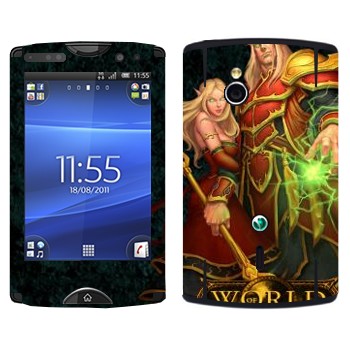   «Blood Elves  - World of Warcraft»   Sony Ericsson SK17i Xperia Mini Pro