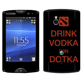   «Drink Vodka With Dotka»   Sony Ericsson SK17i Xperia Mini Pro