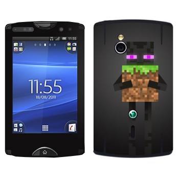   «Enderman - Minecraft»   Sony Ericsson SK17i Xperia Mini Pro