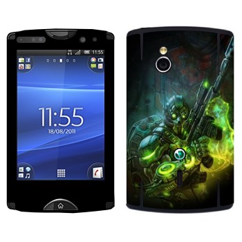   «Ghost - Starcraft 2»   Sony Ericsson SK17i Xperia Mini Pro