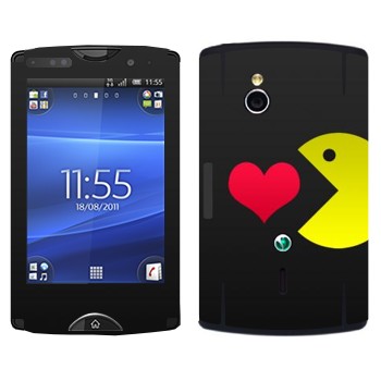   «I love Pacman»   Sony Ericsson SK17i Xperia Mini Pro