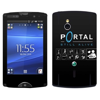   «Portal - Still Alive»   Sony Ericsson SK17i Xperia Mini Pro