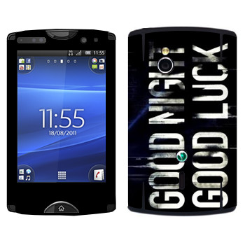   «Dying Light black logo»   Sony Ericsson SK17i Xperia Mini Pro