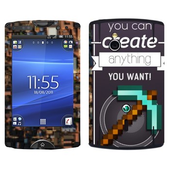  «  Minecraft»   Sony Ericsson SK17i Xperia Mini Pro