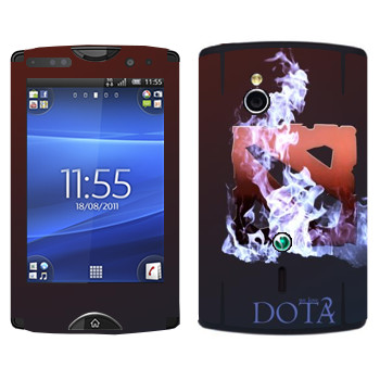   «We love Dota 2»   Sony Ericsson SK17i Xperia Mini Pro