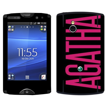   «Agatha»   Sony Ericsson SK17i Xperia Mini Pro