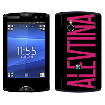   «Alevtina»   Sony Ericsson SK17i Xperia Mini Pro