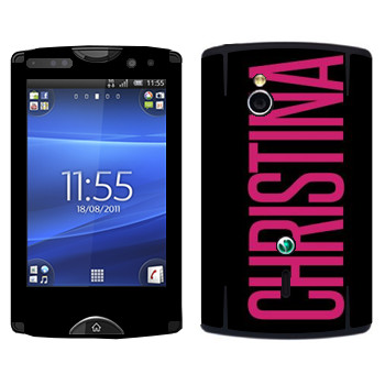   «Christina»   Sony Ericsson SK17i Xperia Mini Pro