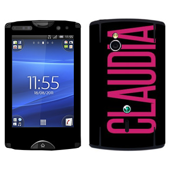   «Claudia»   Sony Ericsson SK17i Xperia Mini Pro