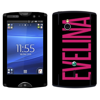   «Evelina»   Sony Ericsson SK17i Xperia Mini Pro