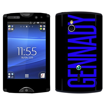   «Gennady»   Sony Ericsson SK17i Xperia Mini Pro