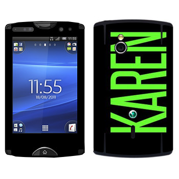   «Karen»   Sony Ericsson SK17i Xperia Mini Pro