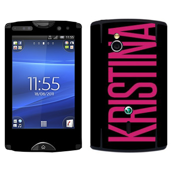   «Kristina»   Sony Ericsson SK17i Xperia Mini Pro