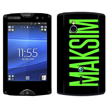   «Maksim»   Sony Ericsson SK17i Xperia Mini Pro