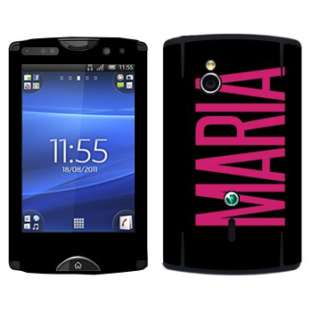   «Maria»   Sony Ericsson SK17i Xperia Mini Pro