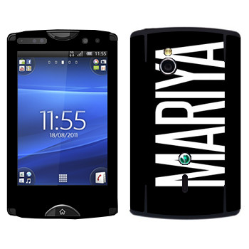   «Mariya»   Sony Ericsson SK17i Xperia Mini Pro