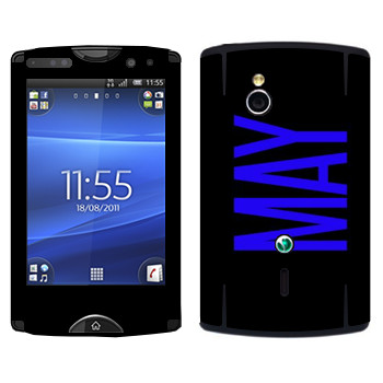   «May»   Sony Ericsson SK17i Xperia Mini Pro