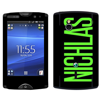   «Nichlas»   Sony Ericsson SK17i Xperia Mini Pro