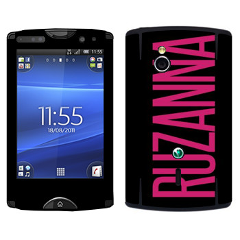   «Ruzanna»   Sony Ericsson SK17i Xperia Mini Pro