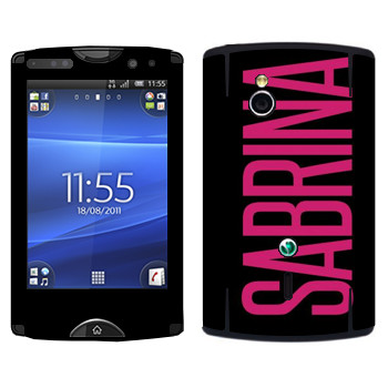   «Sabrina»   Sony Ericsson SK17i Xperia Mini Pro