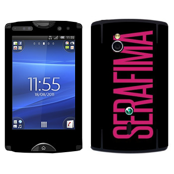   «Serafima»   Sony Ericsson SK17i Xperia Mini Pro