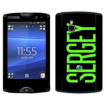   «Sergey»   Sony Ericsson SK17i Xperia Mini Pro