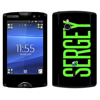   «Sergey»   Sony Ericsson SK17i Xperia Mini Pro