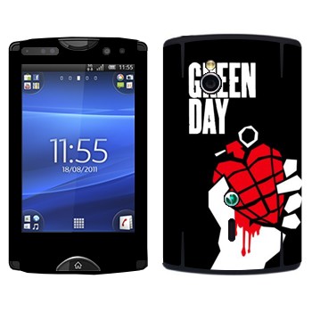   « Green Day»   Sony Ericsson SK17i Xperia Mini Pro