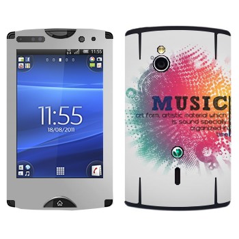   « Music   »   Sony Ericsson SK17i Xperia Mini Pro