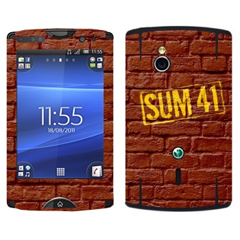   «- Sum 41»   Sony Ericsson SK17i Xperia Mini Pro